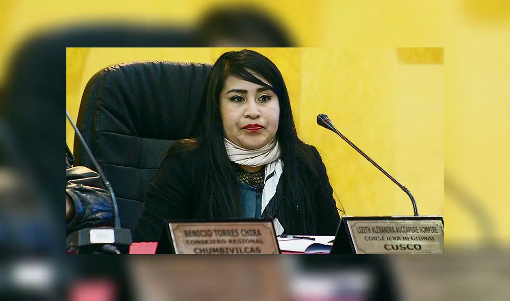 Investigada. Comisión de Ética tendrá la última palabra en la actuación de la consejera Auccapure. Investigada. Comisión de Ética tendrá la última palabra en la actuación de la consejera Auccapure.