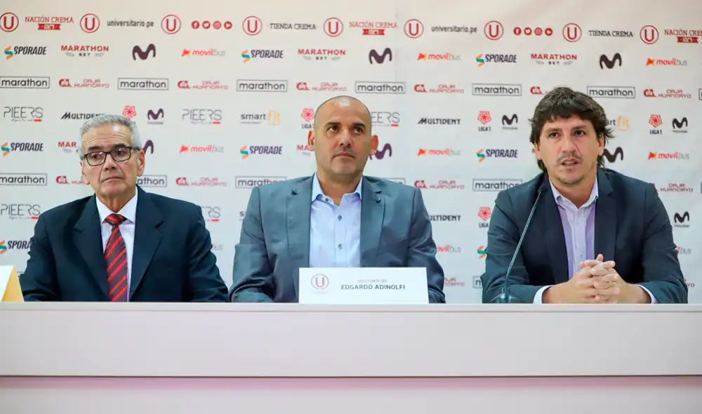 Gregorio Perez se refirió al estilo de juego que intentará implementar en Universitario de Deportes. | Foto: @Universitariotw Gregorio Perez se refirió al estilo de juego que intentará implementar en Universitario de Deportes. | Foto: @Universitariotw