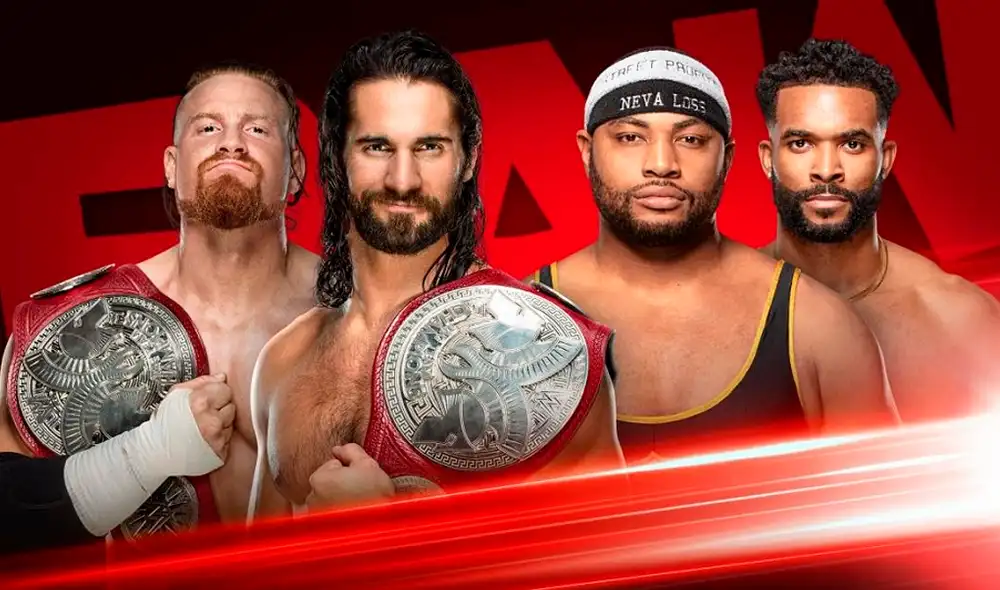 WWE RAW EN VIVO previo a Elimination Chamber 2020. Foto: WWE