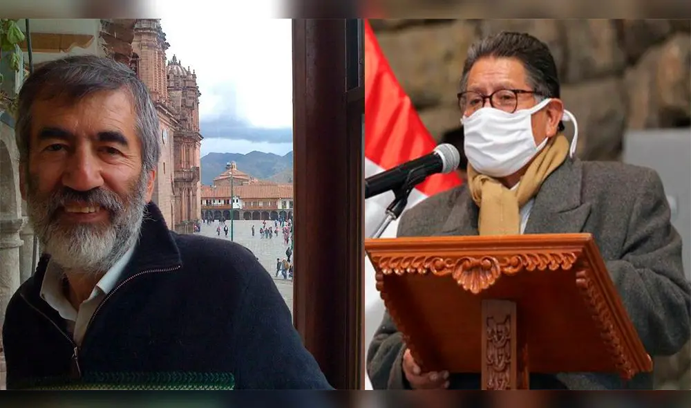 Escritor compartió una palabras donde recordó el trabajo del alcalde de Cusco, Ricardo Valderrama. Foto: Luis Nieto.