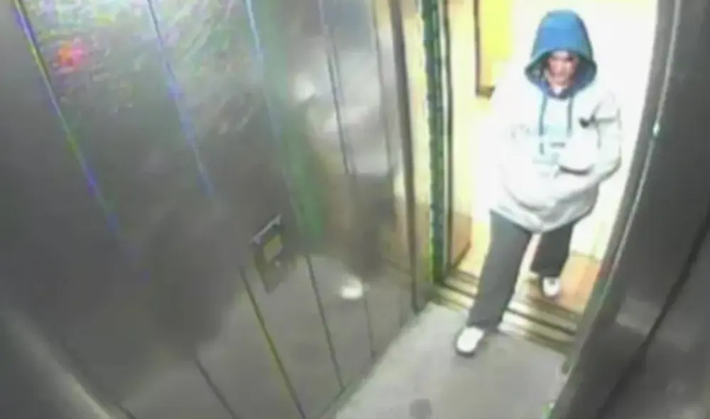 Sarah Sands fue grabada por las cámaras saliendo del departamento de Michael Pleasted después del ataque. Foto: BBC