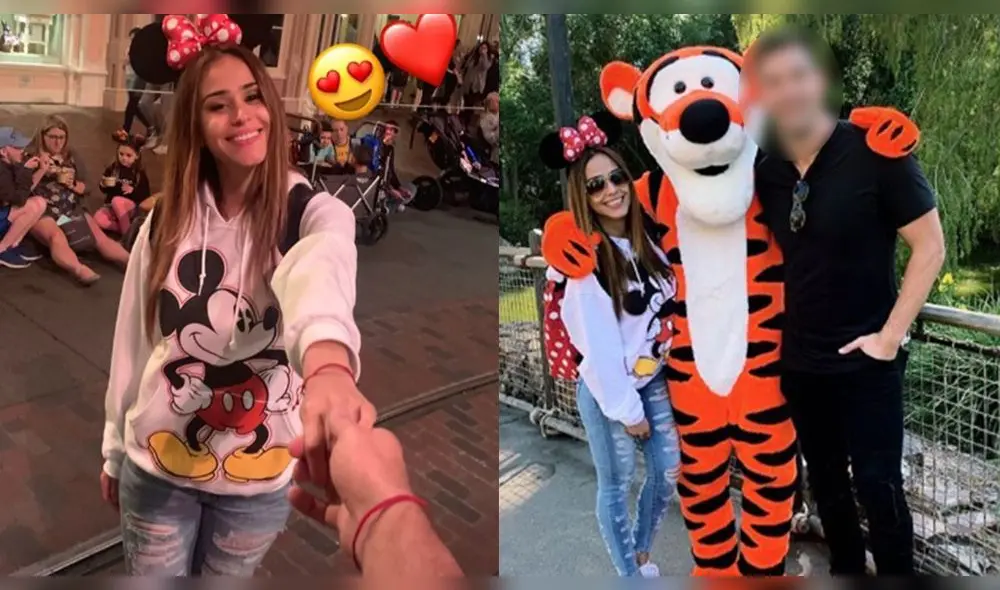 Difunden comprometedoras fotos de Yanet García y su nuevo novio en Disney