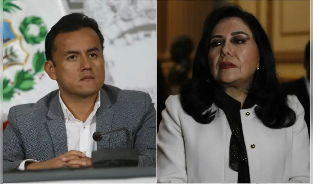 Richard Acuña apoya a ministra Montenegro por mandiles rosados