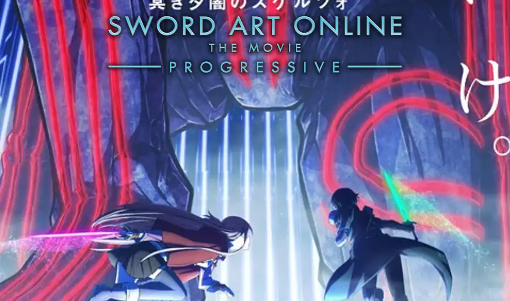 Conoce más de lo que se viene para la segunda película de Sword Art Online. Foto: Crunchyroll