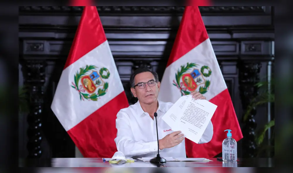 Martín Vizcarra Foto: Presidencia