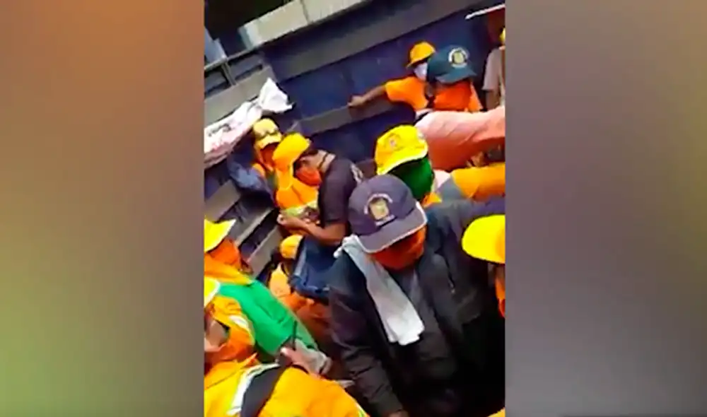 chorrillos trabajadores limpieza