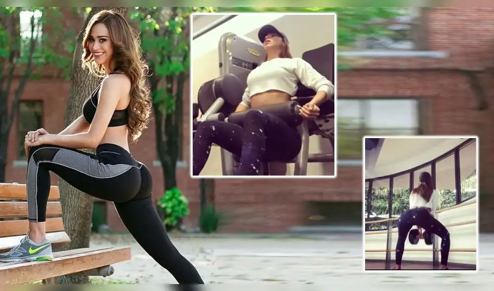 Yanet García realiza sensual rutina en el gimnasio para tonificar sus encantos [VIDEO]