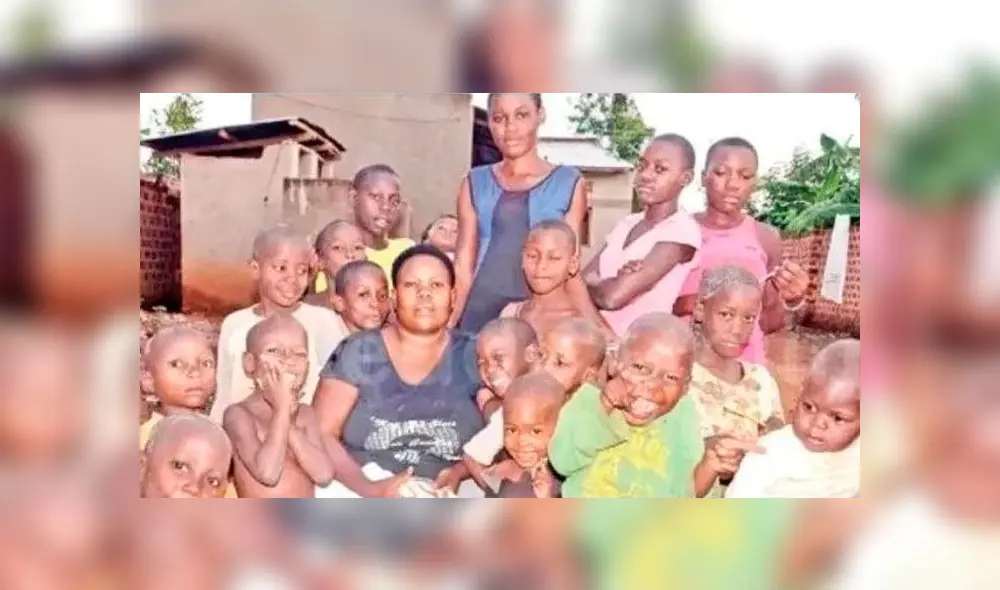 Mariam Nabatanzi, mujer de 40 años ha dado a luz a 44 hijos [VIDEO]
