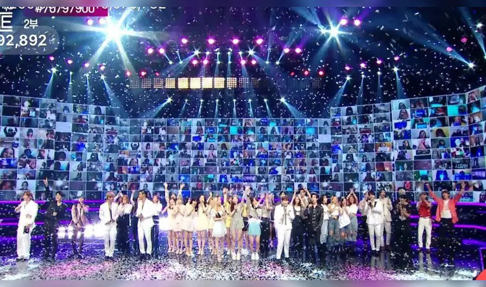 Desliza para ver más fotos de WORLD is one: show completo de SUPER JUNIOR, MAMAMOO y más en el concierto K-pop 2020. Créditos: Naver tv