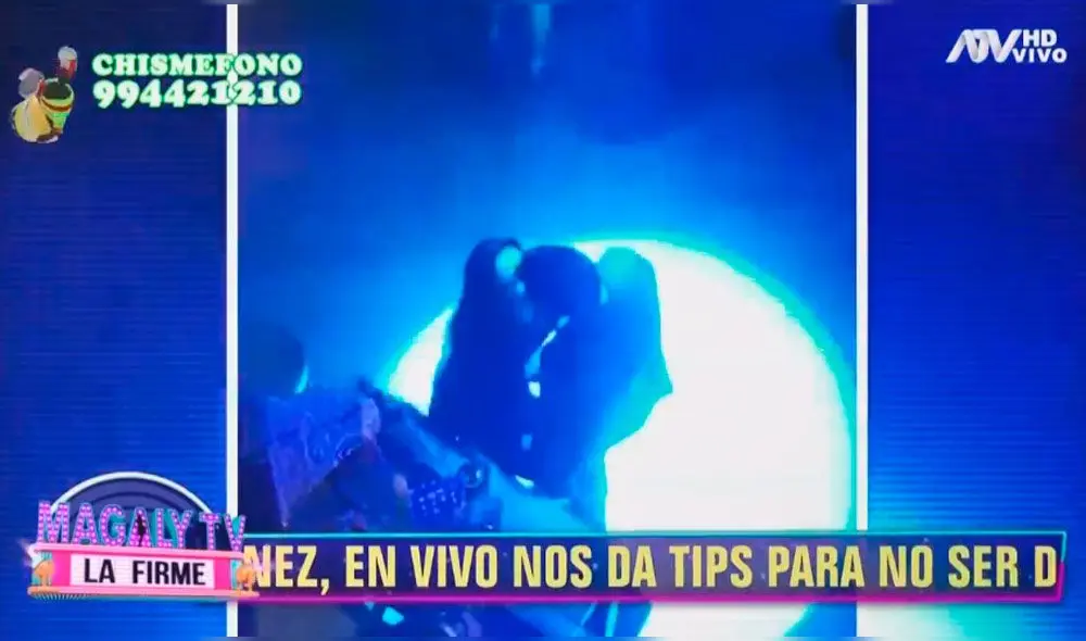 La conductora de televisión fue vista en escenas cariñosas con el empresario.