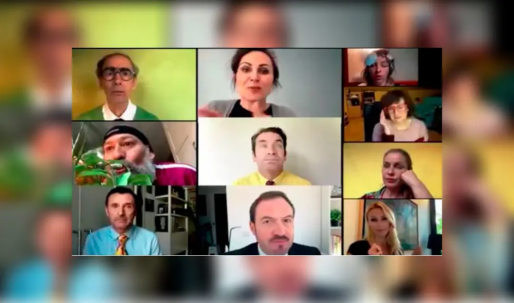 La videollamada inicia con una atrevida proposición en medio de la cuarentena por el COVID-19. (Foto: Captura) La videollamada inicia con una atrevida proposición en medio de la cuarentena por el COVID-19. (Foto: Captura)