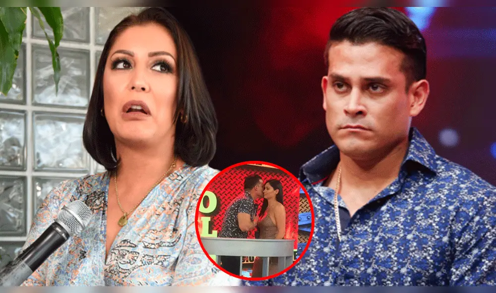 Karla Tarazona y Christian Domínguez Karla Tarazona y Christian Domínguez