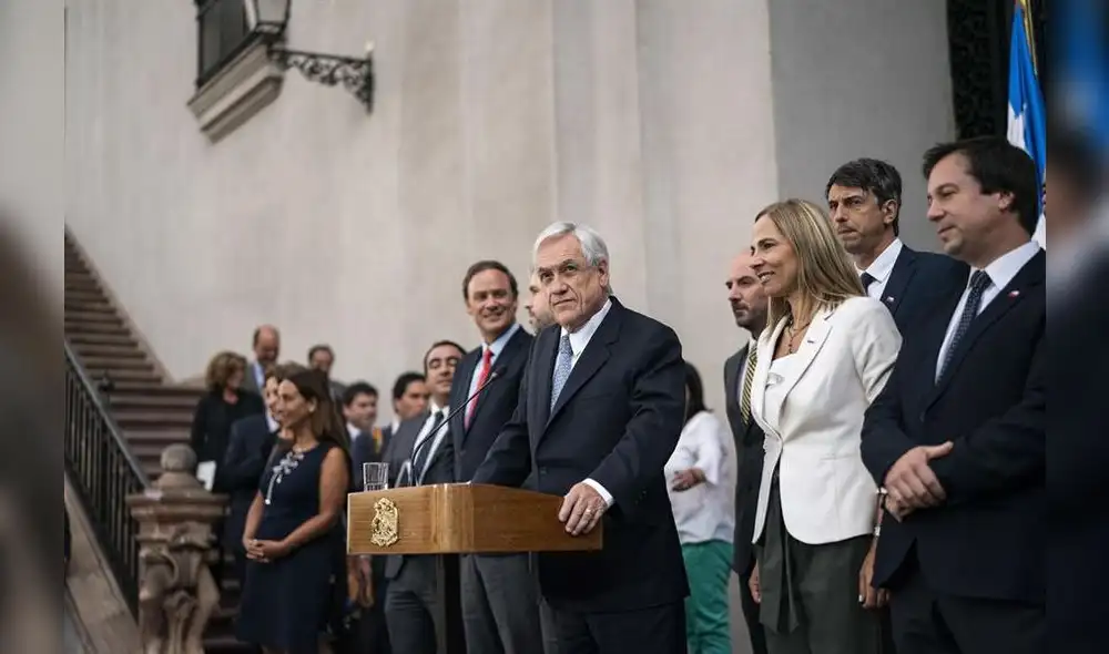 Sebastián Piñera se pronuncia sobre manifestaciones durante Festival de Viña del Mar. Foto: EFE. Sebastián Piñera se pronuncia sobre manifestaciones durante Festival de Viña del Mar. Foto: EFE.