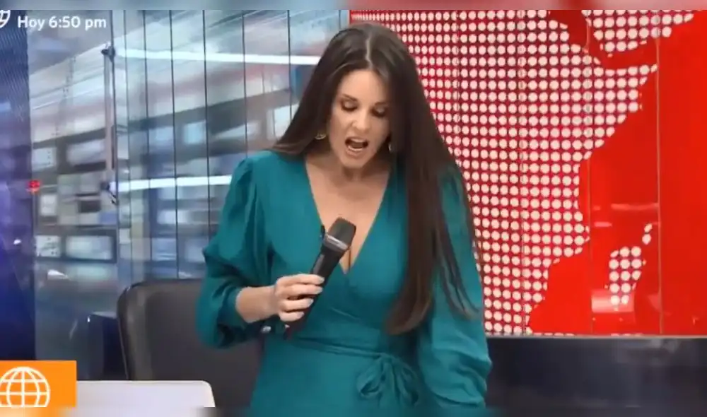 Rebeca Escribens apabulla a Federico Salazar tras cantarle en vivo [VIDEO]