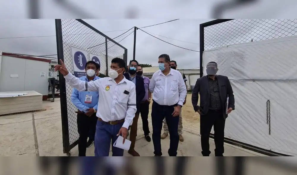 Merino de Lama inspeccionó diferentes instituciones