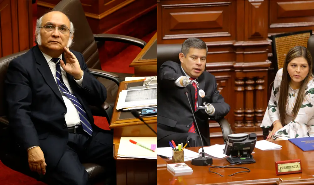 Karina Beteta, Luis Galarreta y otros parlamentarios naranjas están en contra de las políticas públicas. Foto: La República.