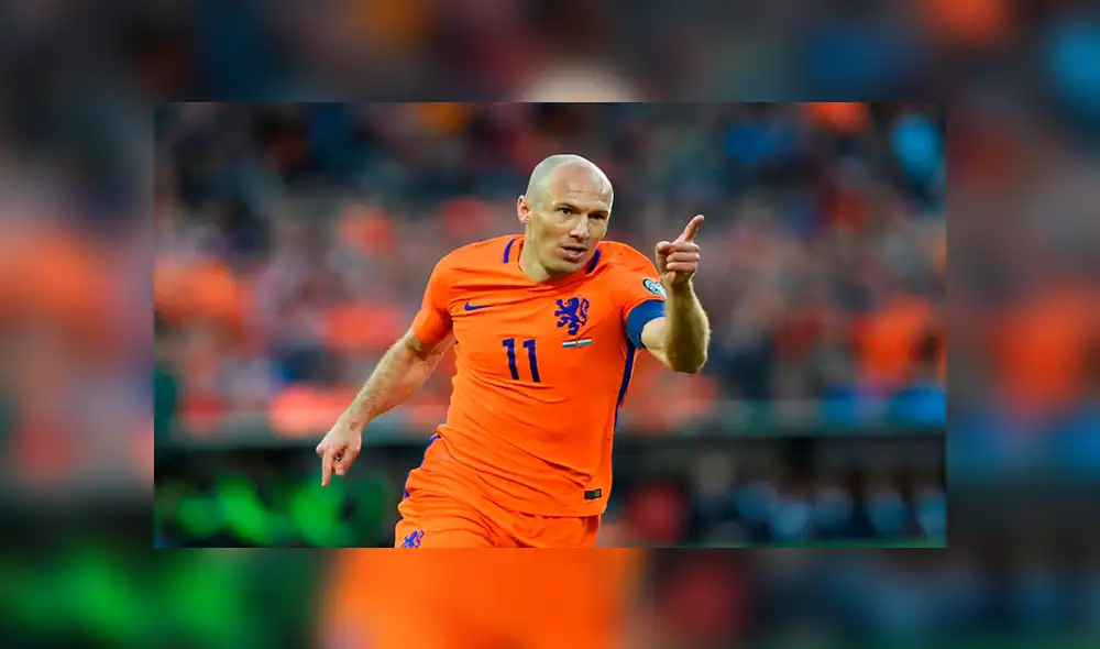 Holandés Arjen Robben anunció su retiro del fútbol a los 35 años