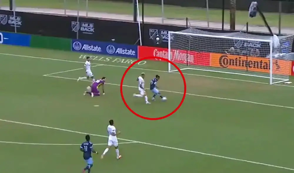 Yordy Reyna anotó gol en la Vancouver Whitecaps vs. Chicago Fire.