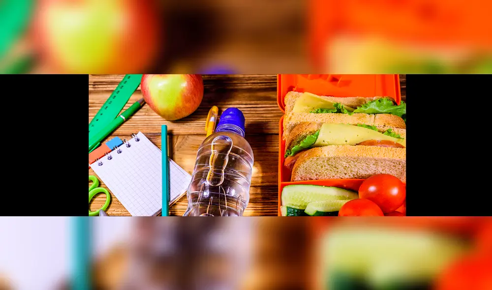 ¿Cómo debe de ser una lonchera saludable?