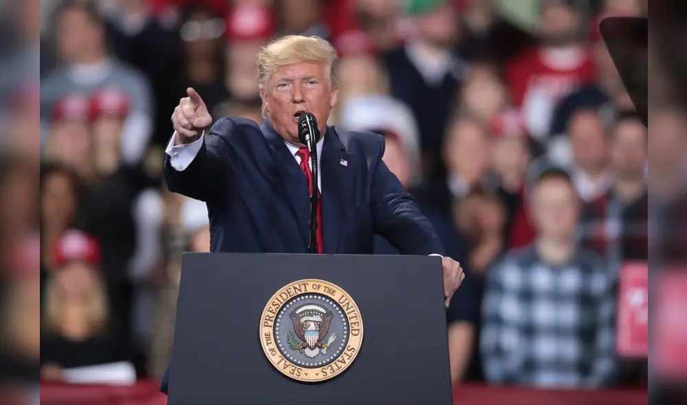 Donald Trump, presidente de EE. UU. Foto: AFP.