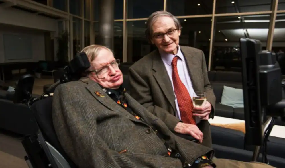 Stephen Hawking y Roger Penrose siempre apuntaron al mismo norte en el campo de la física. En 1996, ambos publicaron un extenso debate en el libro La naturaleza del espacio y del tiempo| Foto: XLsemanal