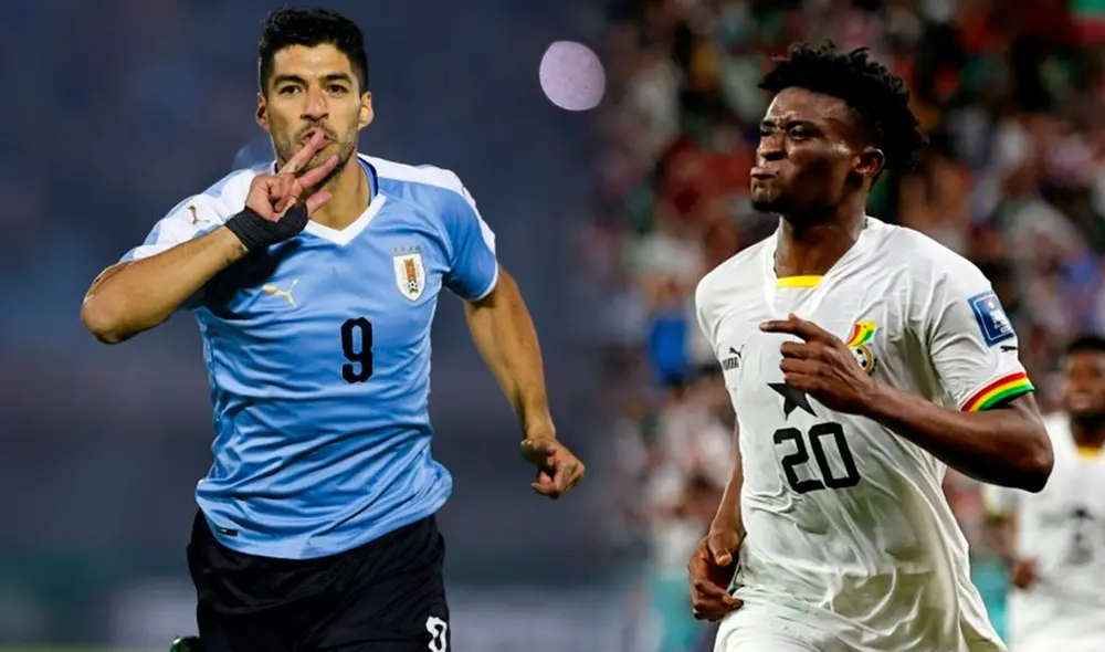 Uruguay y Ghana comparten el Grupo H con Portugal y Corea del Sur en el Mundial Qatar 2022. Foto: composición GLR/AFP Uruguay y Ghana comparten el Grupo H con Portugal y Corea del Sur en el Mundial Qatar 2022. Foto: composición GLR/AFP