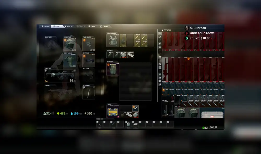 El realismo se evidencia en el inventario. El realismo se evidencia en el inventario.