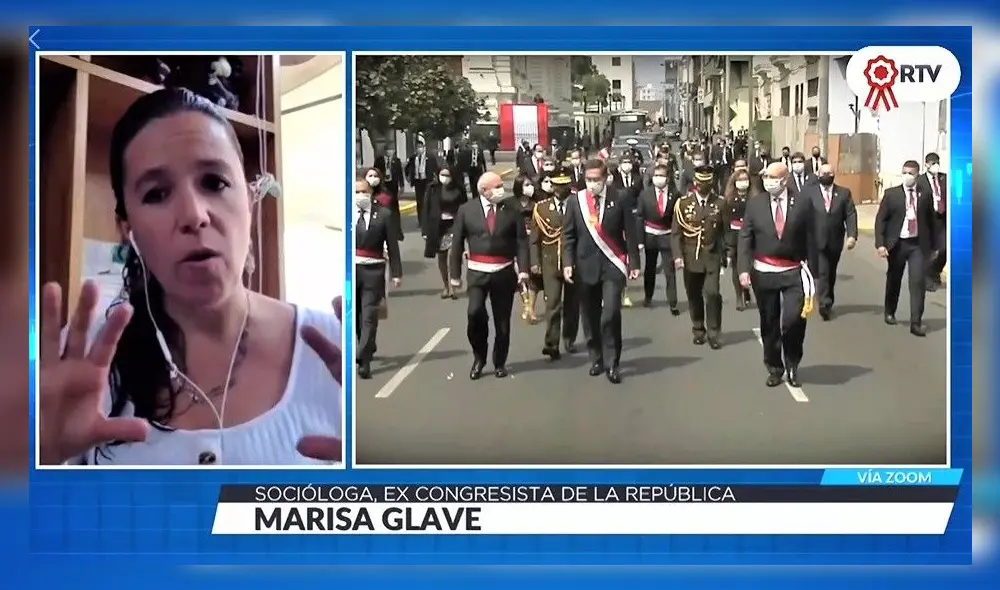 Marisa Glave, excongresista de la República. Marisa Glave, excongresista de la República.