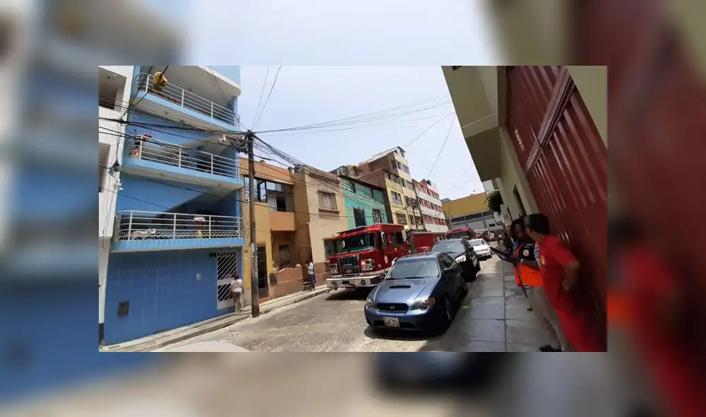 Reportan incendio en el jirón Ollanta. Foto: La República. Reportan incendio en el jirón Ollanta. Foto: La República.
