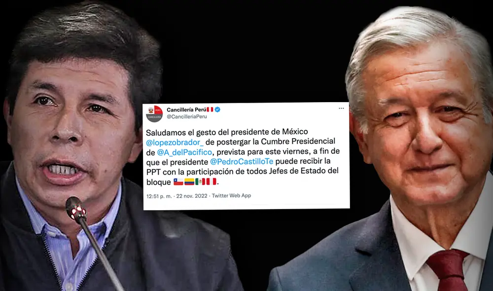 López Obrador decidió suspender cumbre Alianza del Pacífico que se iba a desarrollar este viernes en México. Foto: composición Fabrizio Oviedo/LR