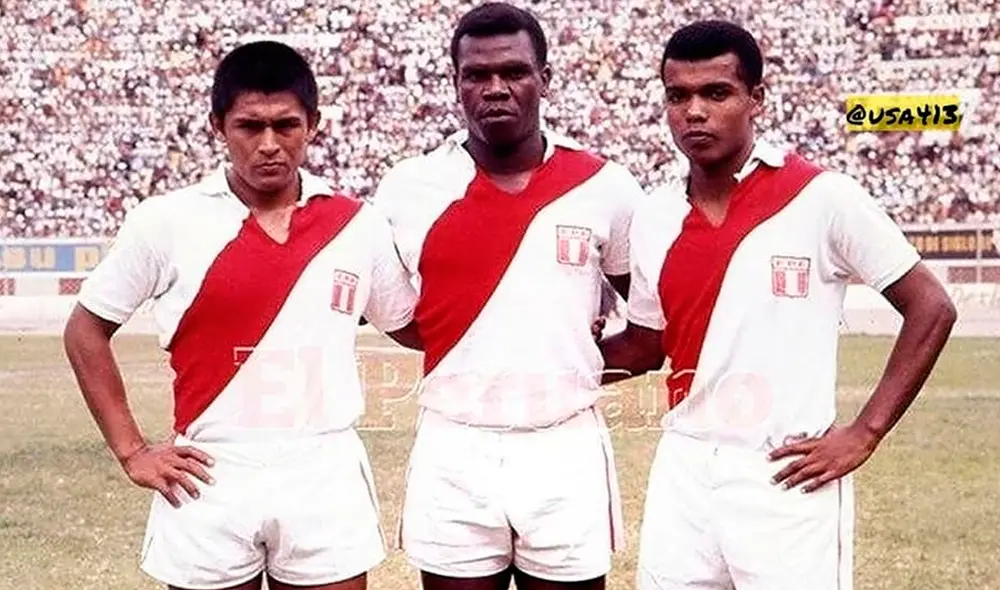 Pedro Pablo 'Perico' León junto a Teofilo Cubillas y Hugo Sotil. | Foto: Facebook de Teofilo Cubillas