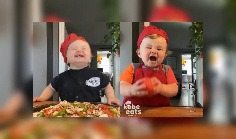 Desliza para ver más imágenes de este talentoso bebé que es viral en TikTok. Desliza para ver más imágenes de este talentoso bebé que es viral en TikTok.