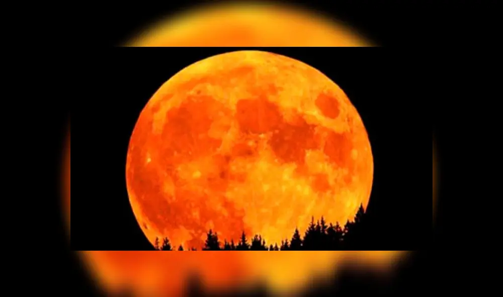 Luna de cosecha. Foto: difusión. Luna de cosecha. Foto: difusión.