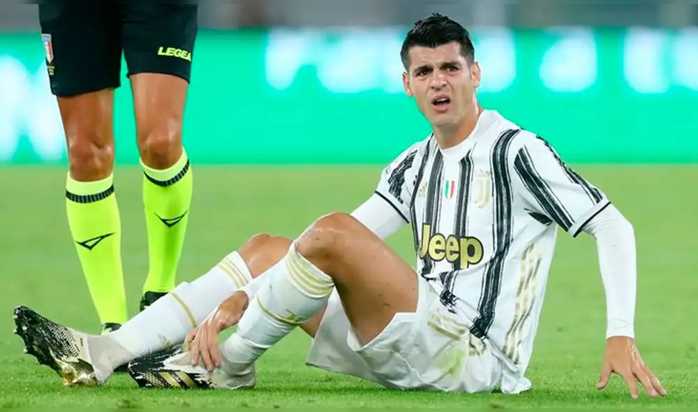 Álvaro Morata venció a Neto en tres oportunidades: 15′, 30′ y 55'. Foto: EFE