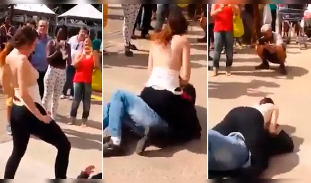 En viral de YouTube: se cansó de acosador y le dio lección frente a transeúntes [VIDEO]