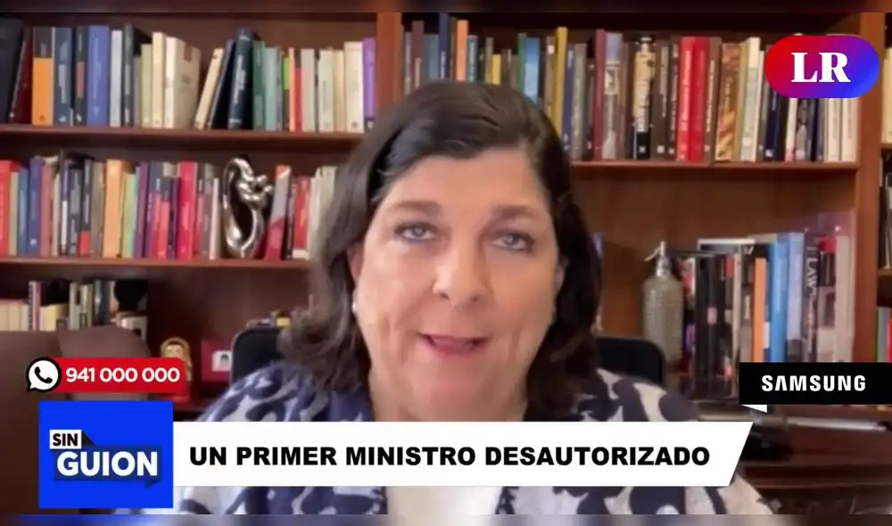 Rosa María Palacios en Sin Guion. Foto: LR+