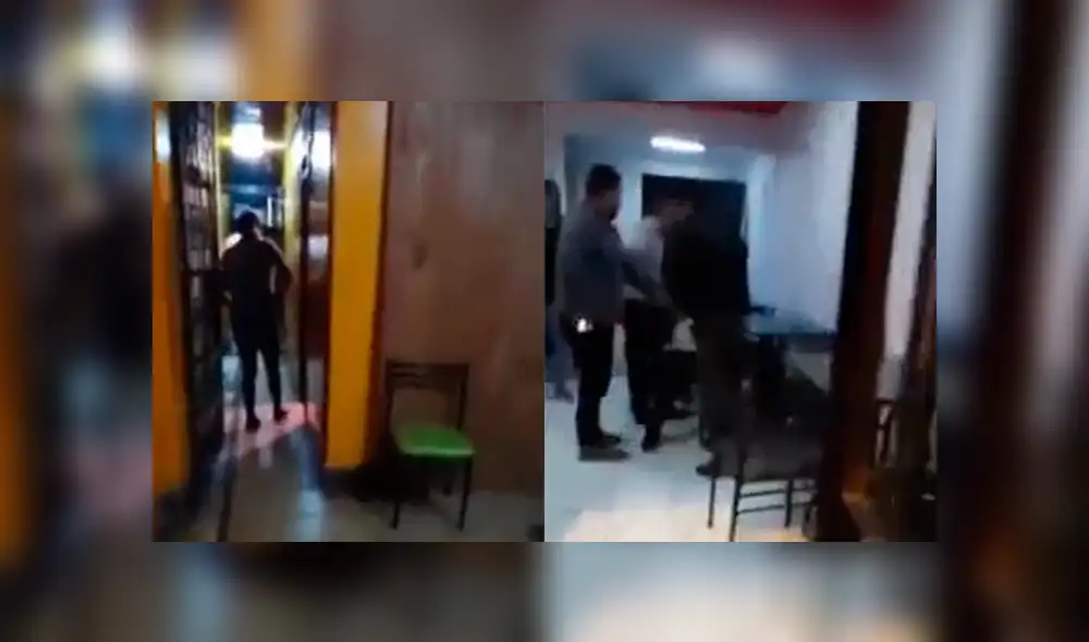 S.J.M.: Prostíbulo que funcionaba bajo fachada de barbería es clausurado [VIDEO]