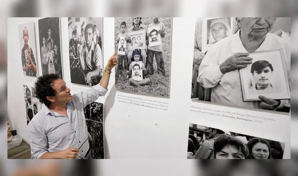 Entrevista a Jesús Abad Colorado por La República. Foto: Archivo Entrevista a Jesús Abad Colorado por La República. Foto: Archivo