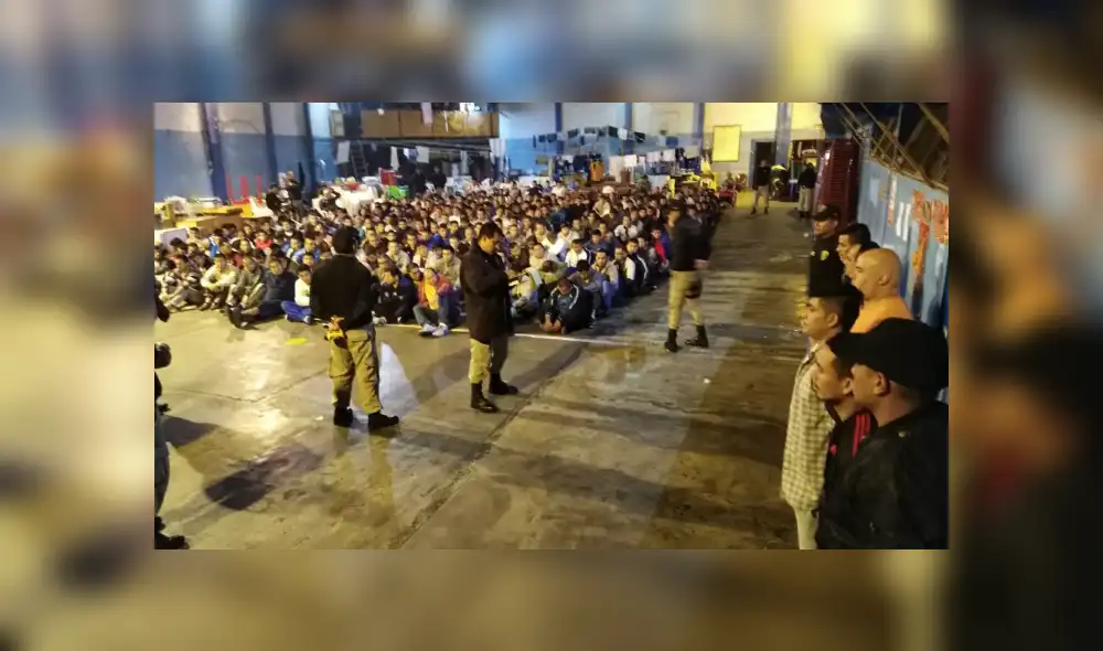 INPE realiza operativo de requisa en el penal de Castro Castro