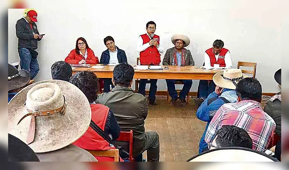PROCESO. Chumbivilcas logra compromisos para proyectos.