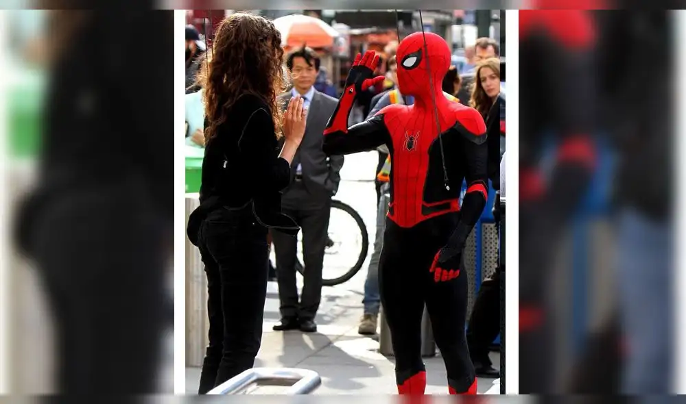 'Spiderman: Lejos de casa': filtran video del rodaje y revelan un nuevo traje