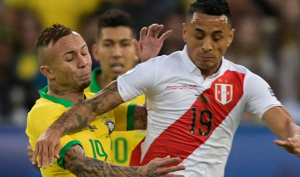 Yoshimar Yotún tuvo elogiable gesto con Luis Abram al término de la final de la Copa América 2019. Yoshimar Yotún tuvo elogiable gesto con Luis Abram al término de la final de la Copa América 2019.