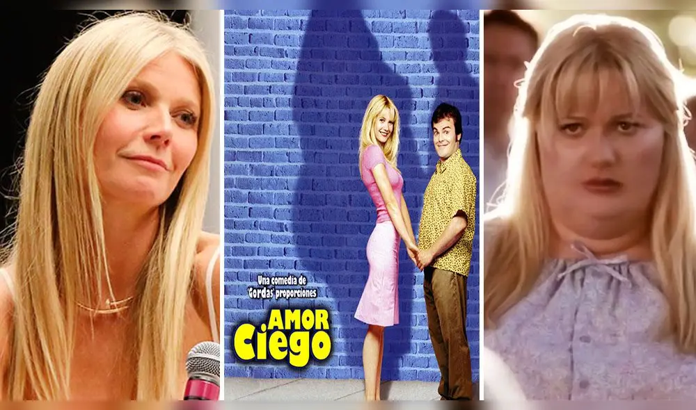 Amor ciego fue considerado por Gwyneth Paltrow  la por película de su carrera - Fuente: composición