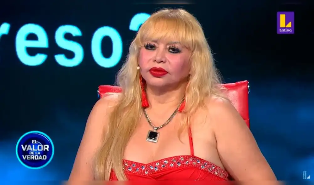 Susy Díaz en "El valor de la verdad"