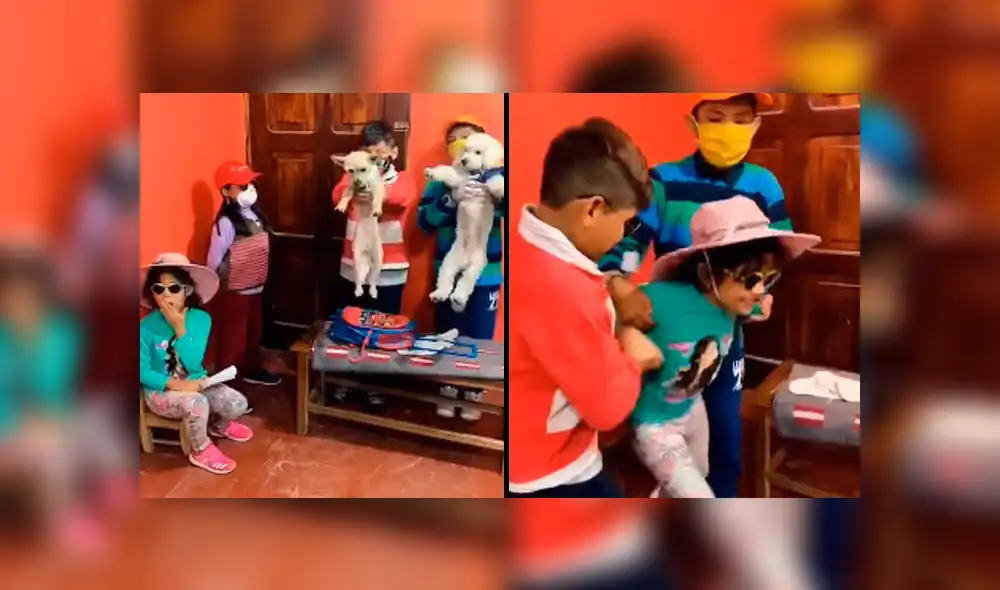 Un grupo de pequeños se unió para hacer una divertida parodia del programa de televisión ‘Alerta Aeropuerto’ en TikTok.
