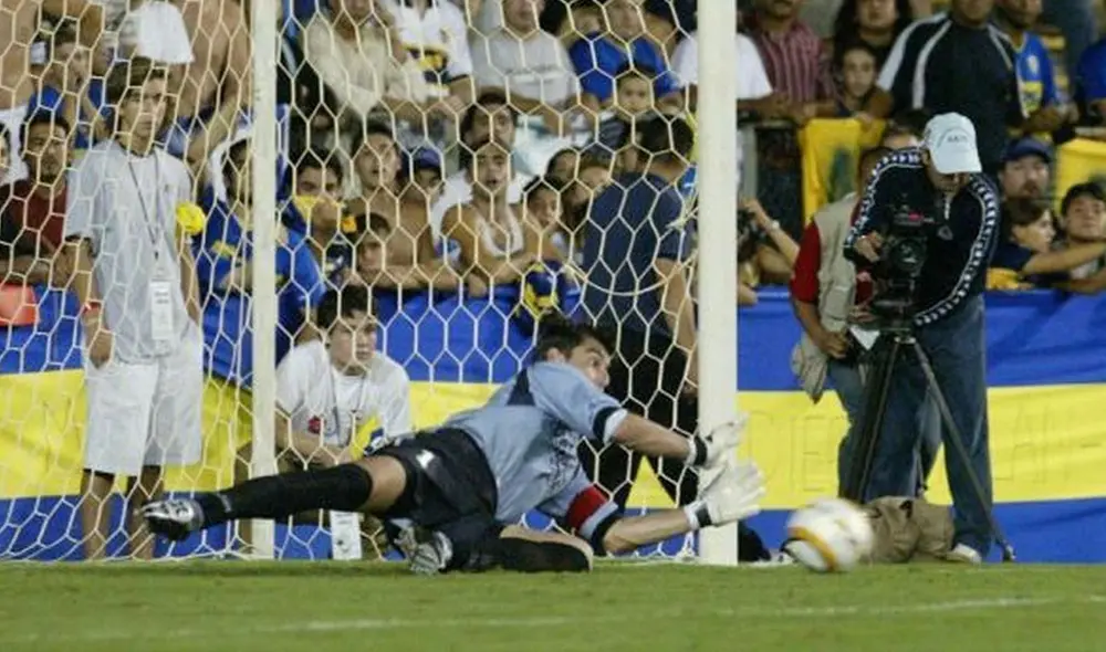Óscar Ibáñez atajó dos disparos en la tanda de penales, lo que permitió que Cienciano le ganara 4-2 a Boca. Foto: Twitter. Óscar Ibáñez atajó dos disparos en la tanda de penales, lo que permitió que Cienciano le ganara 4-2 a Boca. Foto: Twitter.