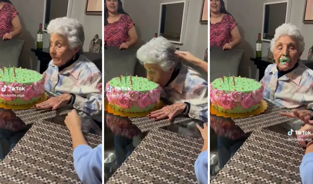 El clip ha logrado más de cuatro millones de visualizaciones en TikTok. Foto: composición LR/captura de TikTok/@mamita.olga