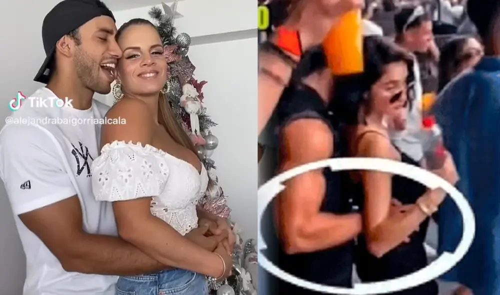 Alejandra Baigorria reaparece en las redes en los brazos de Said Palao. Foto: composición LR/ captura de Tiktok/ captura de ATV Alejandra Baigorria reaparece en las redes en los brazos de Said Palao. Foto: composición LR/ captura de Tiktok/ captura de ATV