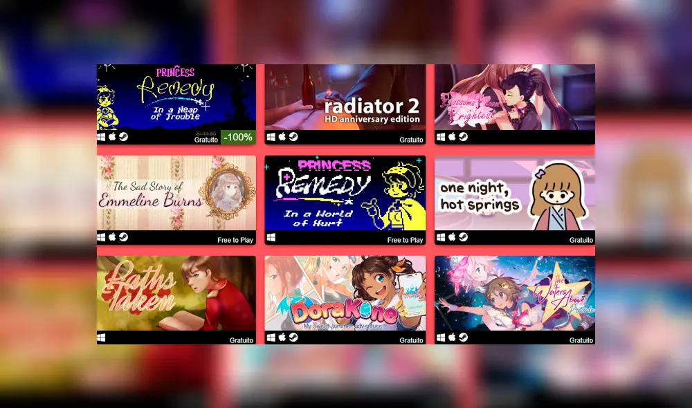 Los videojuegos con temática LGTB están con precios rebajados en Steam. Valve ha decidido celebrar el ‘día para salir del armario’ de esta manera. Los videojuegos con temática LGTB están con precios rebajados en Steam. Valve ha decidido celebrar el ‘día para salir del armario’ de esta manera.