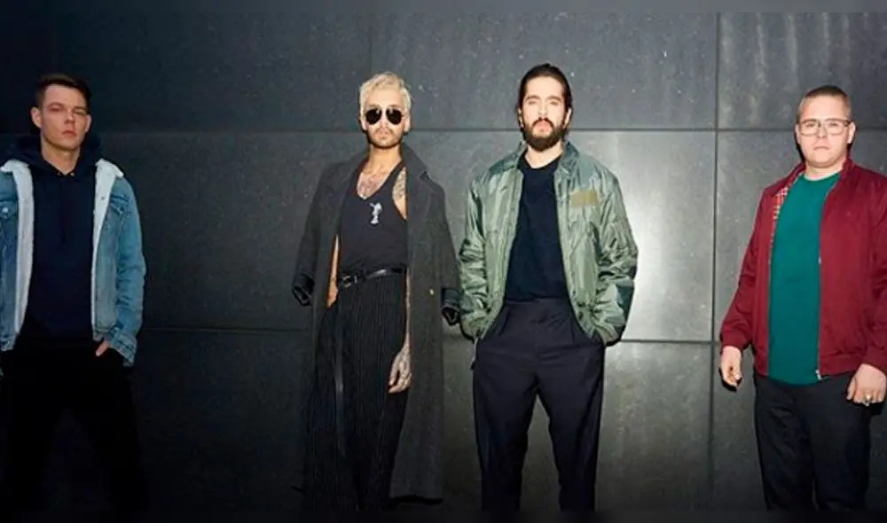 Tokio Hotel anuncia concierto en Lima para el próximo año